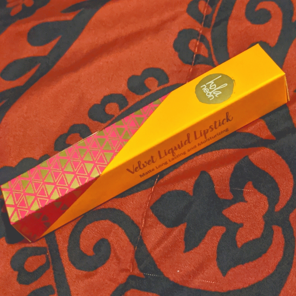 Velvet liquid lipstick by Hola Neon